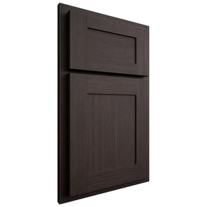 Shiloh Cabinetry Partial Overlay New Haven White Oak Rift Cut Morel Door