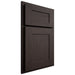 Shiloh Cabinetry Partial Overlay New Haven White Oak Rift Cut Morel Door