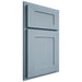 Shiloh Cabinetry Partial Overlay New Haven White Oak Rift Cut Sky Door