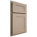 Shiloh Cabinetry Partial Overlay New Haven White Oak Rift Cut Straw Door