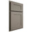 Shiloh Cabinetry Partial Overlay New Haven White Oak Rift Cut Thyme Door