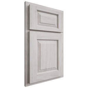 Shiloh Cabinetry Partial Overlay Oxford Alder Plain Cut Cotton Door