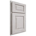 Shiloh Cabinetry Partial Overlay Oxford Alder Plain Cut Cotton Door