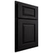 Shiloh Cabinetry Partial Overlay Oxford Cherry Plain Cut Espresso Door