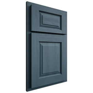 Shiloh Cabinetry Partial Overlay Oxford Hickory Plain Cut Hudson Door