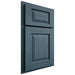 Shiloh Cabinetry Partial Overlay Oxford Hickory Plain Cut Hudson Door