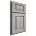 Shiloh Cabinetry Partial Overlay Oxford Hickory Plain Cut Stratus Door