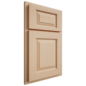 Shiloh Cabinetry Partial Overlay Oxford Maple Plain Cut Natural Door