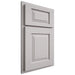 Shiloh Cabinetry Partial Overlay Oxford Paintable Light French Gray Door