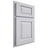 Shiloh Cabinetry Partial Overlay Oxford Paintable Upward Door