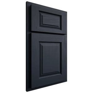 Shiloh Cabinetry Partial Overlay Oxford Poplar Plain Cut Hudson Door