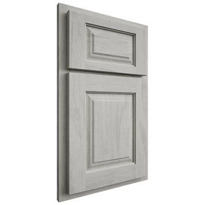 Shiloh Cabinetry Partial Overlay Oxford Poplar Plain Cut Stratus Door