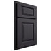Shiloh Cabinetry Partial Overlay Oxford White Oak Plain Cut Harbor Door