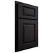 Shiloh Cabinetry Partial Overlay Oxford White Oak Quarter Sawn Espresso Door