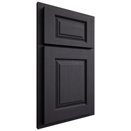 Shiloh Cabinetry Partial Overlay Oxford White Oak Quarter Sawn Harbor Door