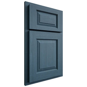 Shiloh Cabinetry Partial Overlay Oxford White Oak Quarter Sawn Hudson Door