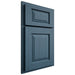 Shiloh Cabinetry Partial Overlay Oxford White Oak Quarter Sawn Hudson Door