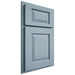 Shiloh Cabinetry Partial Overlay Oxford White Oak Quarter Sawn Sky Door