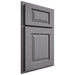 Shiloh Cabinetry Partial Overlay Oxford White Oak Quarter Sawn Sterling Door