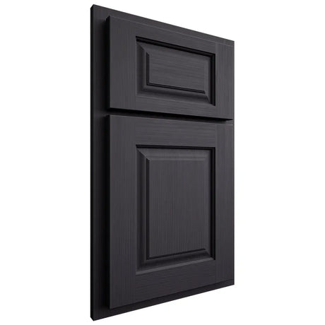 Shiloh Cabinetry Partial Overlay Oxford White Oak Rift Cut Harbor Door