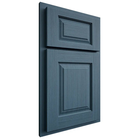 Shiloh Cabinetry Partial Overlay Oxford White Oak Rift Cut Hudson Door