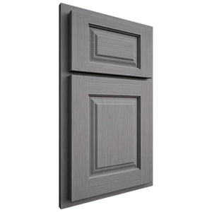Shiloh Cabinetry Partial Overlay Oxford White Oak Rift Cut Sterling Door