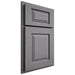Shiloh Cabinetry Partial Overlay Oxford White Oak Rift Cut Sterling Door