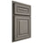 Shiloh Cabinetry Partial Overlay Portland Cherry Plain Cut Thyme Door