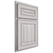 Shiloh Cabinetry Partial Overlay Portland Hickory Plain Cut Cotton Door