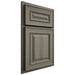 Shiloh Cabinetry Partial Overlay Portland Hickory Plain Cut Thyme Door