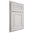 Shiloh Cabinetry Partial Overlay Portland Paintable Soft White Door