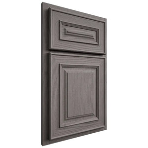 Shiloh Cabinetry Partial Overlay Portland White Oak Plain Cut Flagstone Door