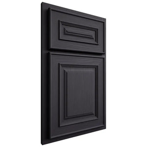 Shiloh Cabinetry Partial Overlay Portland White Oak Plain Cut Harbor Door
