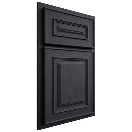 Shiloh Cabinetry Partial Overlay Portland White Oak Plain Cut Harbor Door