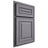 Shiloh Cabinetry Partial Overlay Portland White Oak Quarter Sawn Cadet Door
