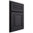 Shiloh Cabinetry Partial Overlay Portland White Oak Quarter Sawn Harbor Door