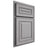 Shiloh Cabinetry Partial Overlay Portland White Oak Quarter Sawn Stratus Door