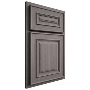 Shiloh Cabinetry Partial Overlay Portland White Oak Rift Cut Flagstone Door