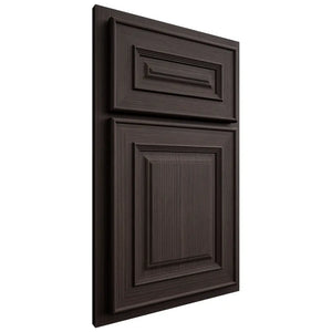 Shiloh Cabinetry Partial Overlay Portland White Oak Rift Cut Morel Door