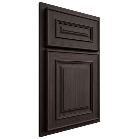 Shiloh Cabinetry Partial Overlay Portland White Oak Rift Cut Morel Door