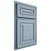 Shiloh Cabinetry Partial Overlay Portland White Oak Rift Cut Sky Door