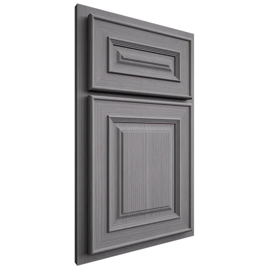 Shiloh Cabinetry Partial Overlay Portland White Oak Rift Cut Sterling Door
