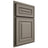 Shiloh Cabinetry Partial Overlay Portland White Oak Rift Cut Thyme Door