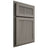 Shiloh Cabinetry Partial Overlay Reeded Malibu Cherry Plain Cut Thyme Door