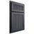 Shiloh Cabinetry Partial Overlay Reeded Malibu Paintable Outerspace Door