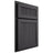 Shiloh Cabinetry Partial Overlay Reeded Malibu Poplar Plain Cut Cadet Door