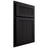 Shiloh Cabinetry Partial Overlay Reeded Malibu White Oak Quarter Sawn Espresso Door