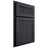 Shiloh Cabinetry Partial Overlay Reeded Malibu White Oak Quarter Sawn Harbor Door