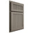 Shiloh Cabinetry Partial Overlay Reeded Malibu White Oak Quarter Sawn Thyme Door