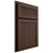 Shiloh Cabinetry Partial Overlay Reeded Malibu White Oak Rift Cut Braun Door